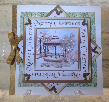 Winter in the park 7 inch by Anita Henery