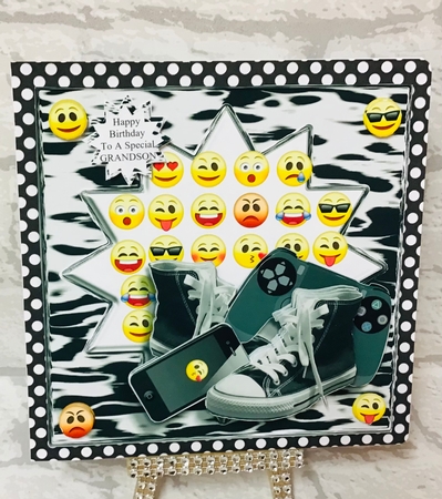 Must Have Gadgets and Gear Male Card by Anita Henery