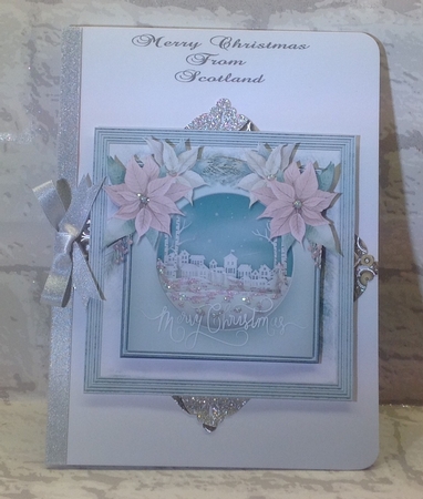 Christmas 3d paper art a4 3 by Anita Henery