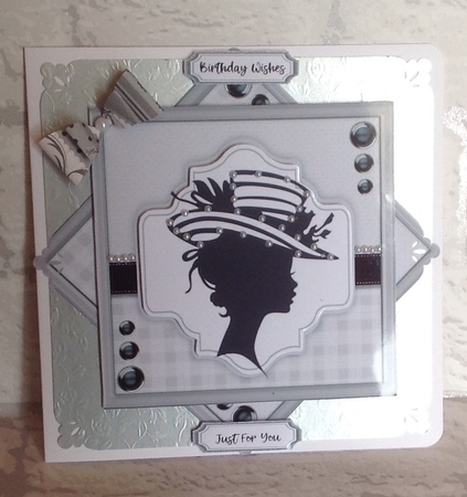 Beautiful Silhouette Lady 1  by Anita Henery