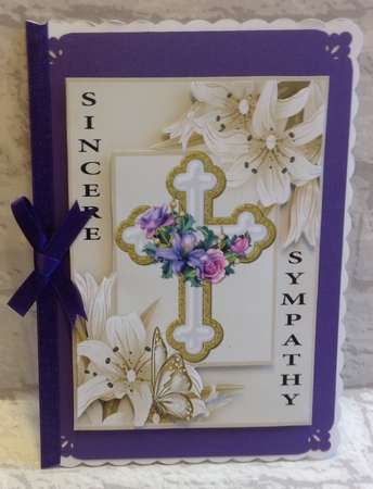 Sincere Sympathy 1 and 2 - A5 by Anita Henery