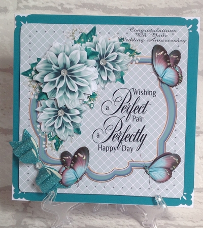 Anniversary Dahlias by Anita Henery