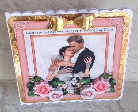 Wedding card 1 by Anita Henery