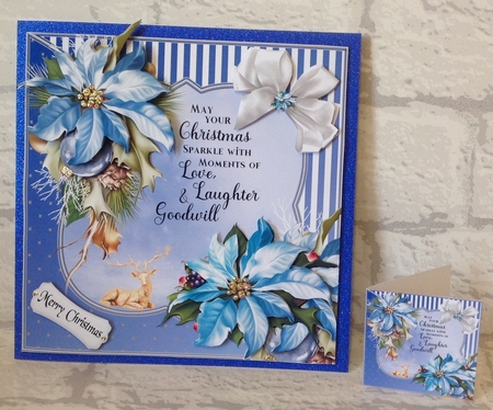 Festival Christmas Blue by Anita Henery