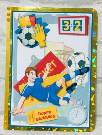 Football mania A5 by Anita Henery