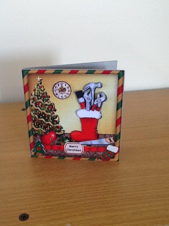 Christmas Boot with Tools SBS by Ann Axelsen