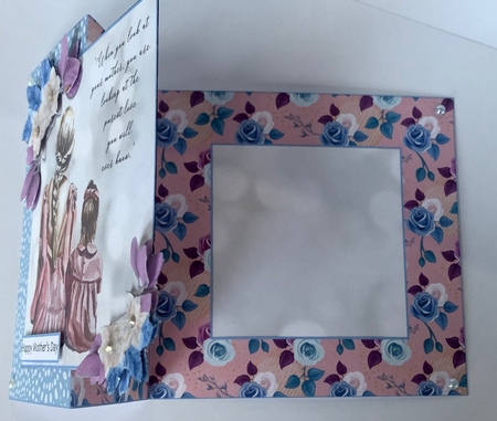 Mothers Day Fold Back with Folio Option 2 by Ann Ramsell