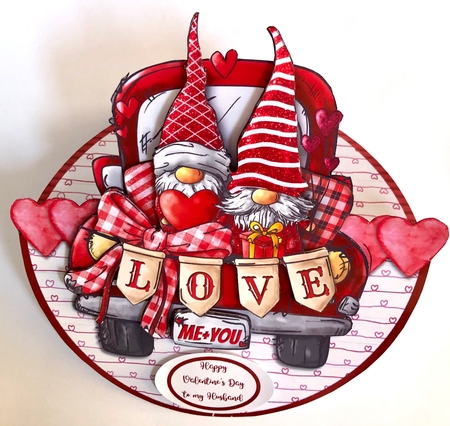 LOVE TRUCK GNOMES by Ann Ramsell