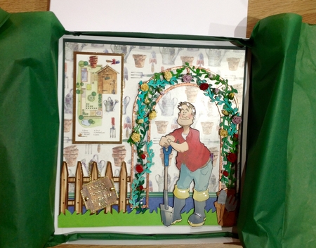 Gardening Dude Shaped. by Ann Ramsell