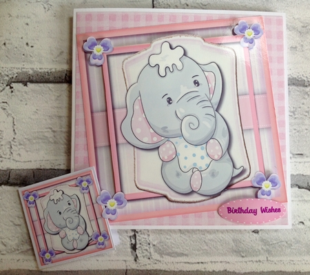 Ellies Pink Birthday Wish 2 by Ann Ramsell