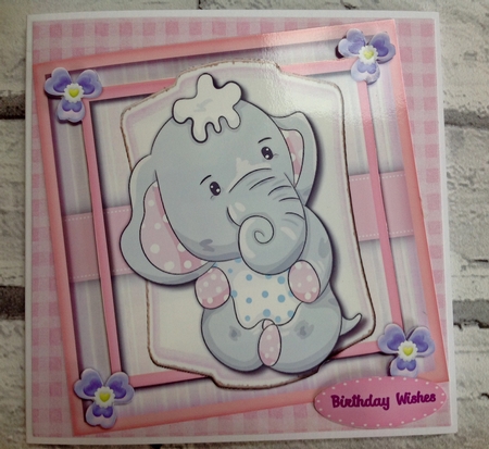 Ellies Pink Birthday Wish 2 by Ann Ramsell