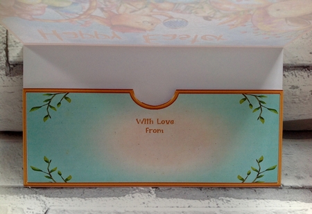 Bunny Artist Easter Money/Gift/Voucher Wallet/Pocket/Envelope by Ann Ramsell