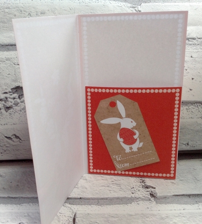Bunnies & Bows Easter Money/Gift/Voucher Wallet/Pocket/Envelope by Ann Ramsell