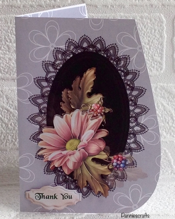 Antique Autumn Shaped Card Kit by Ann Ramsell