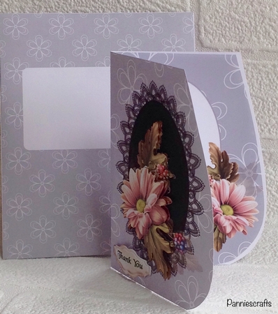Antique Autumn Shaped Card Kit by Ann Ramsell