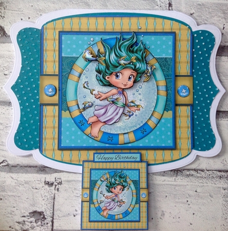 Pisces mini kit by Ann Ramsell