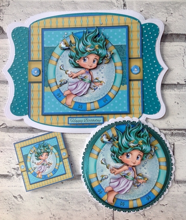 Pisces mini kit by Ann Ramsell