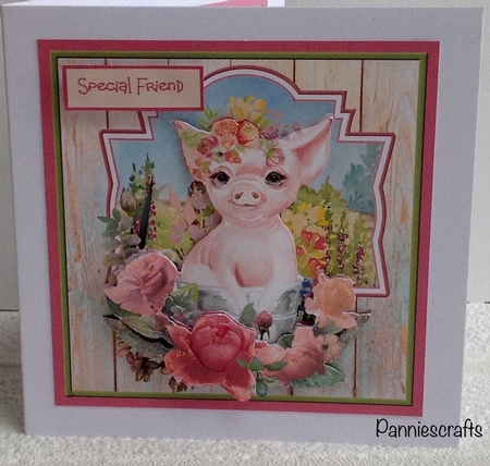 Piglet in a bucket by Ann Ramsell