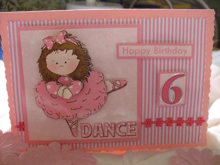 Little Miss Ballerina Decoupage by Ann Ramsell