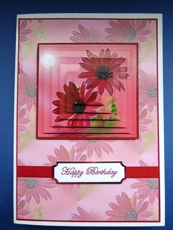 Pink Florals by Ann Ramsell