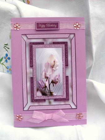 Lilac Sweetpea by Ann Ramsell