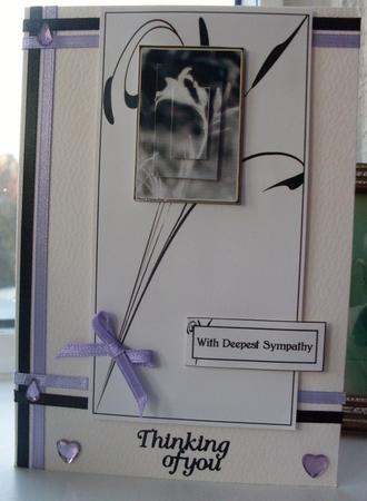 Diffuse Lily Card by Ann Ramsell