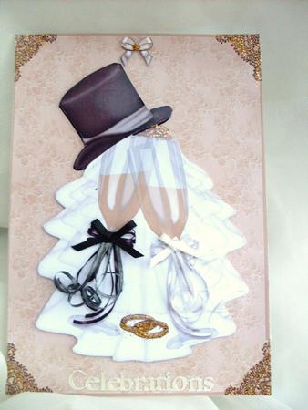 Wedding Cardfront by Ann Ramsell