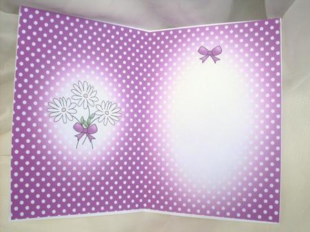 Pretty Polka Dots Insert A5 Portrait by Ann Ramsell
