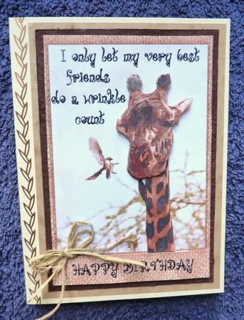 I Only Let My Very Best Friends Do a Wrinkle Count by Ann Ramsell