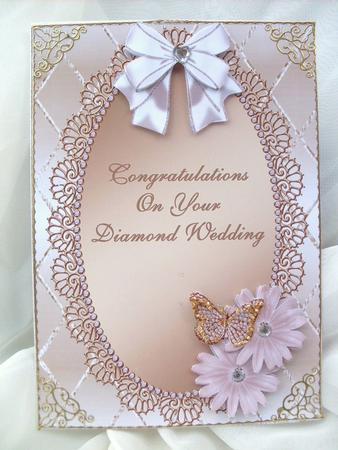 Diamond Wedding Gold Oval by Ann Ramsell
