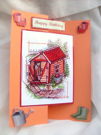 Dads Shed by Ann Ramsell