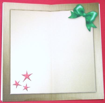 Elegant Christmas Greetings Matching 8 x 8 Insert Panel And by Ann Ramsell