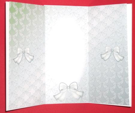 Christmas Tree Gatefold Insert by Ann Ramsell