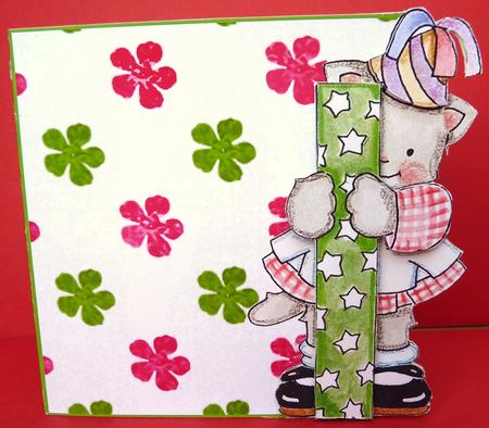 1st Birthday Quick Card by Ann Ramsell
