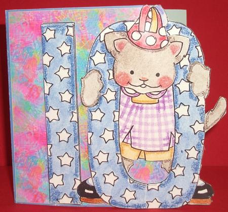10th Birthday Quick Card by Ann Ramsell