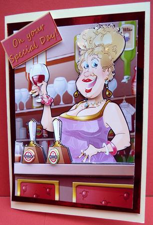 Barmaid of the Year! by Ann Ramsell