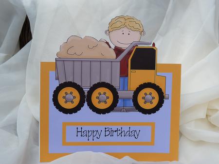 Dumper Over the Edge Card by Ann Ramsell
