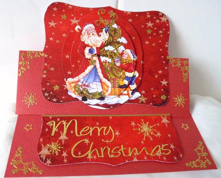 Santa Easel Bracket by Ann Ramsell