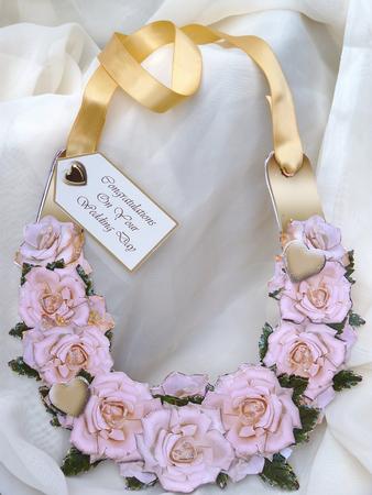 Beautiful Rose 3D Decoupage Lucky Wedding Horseshoe Kit by Ann Ramsell