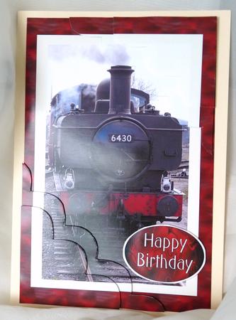 Victorian Steam Train by Ann Ramsell