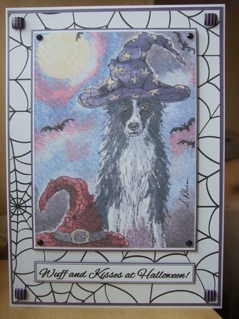 Witch, Oh Witch Hat Shall It Be? Halloween A4 by Ann-Marie Lawson