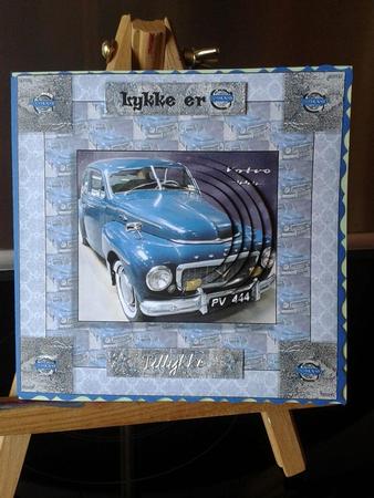 Blue Volvo 444 by Ann-Marie Mathiesen