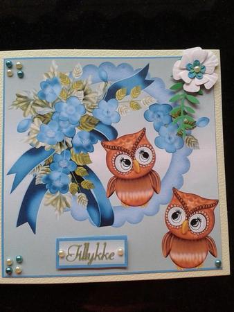 Owl Couple by Ann-Marie Mathiesen