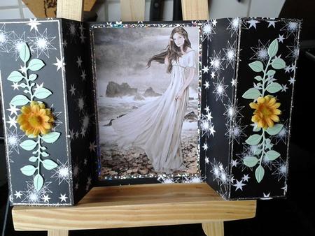 Lady Guinevere A4 (cream) by Ann-Marie Mathiesen