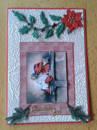 Santa Says Hello! by Ann-Marie Mathiesen