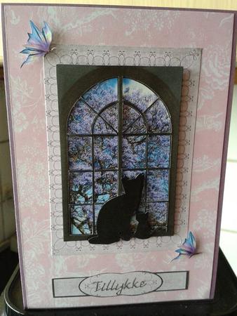 Miss Cat and Her Kitty by Ann-Marie Mathiesen