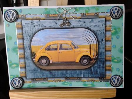 Yellow Beetle by Ann-Marie Mathiesen