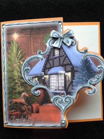 Mini Kit -over the Edge- Christmas Night Scene #1 by Ann-Marie Mathiesen
