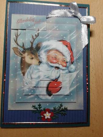 Singing Santa by Ann-Marie Mathiesen