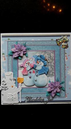 Winter Family Fun 7x7 Mini Kit by Ann-Marie Mathiesen